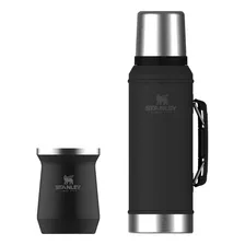 Combo Stanley Termo Clasico 950ml Negro