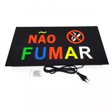 110volts Placa Painel Letreiro Led Luminoso Diversos Nomes