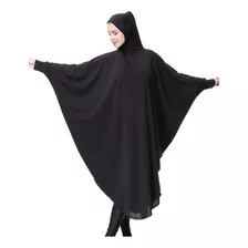 Vestido De Túnica Árabe Muçulmana Kaftan De Uma Peça Abaya