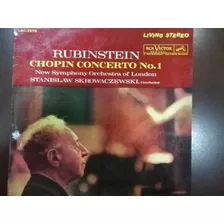 Discos L.p. Chopin Concierto N° 1.piano A. Rubinstein.oferta