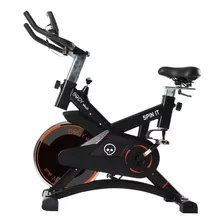 Bicicleta Spinning Fija Body Skull Usuario 120kg Disco 11 Kg