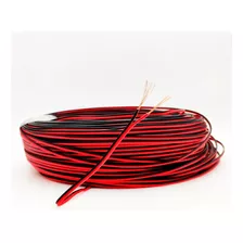 Cable Dúplex 2x22 Rojo Negro Audio Polarizado X100m