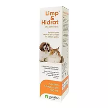 Limp E Hidrat Solução Limpeza De Ouvidos Cães E Gatos 100 Ml