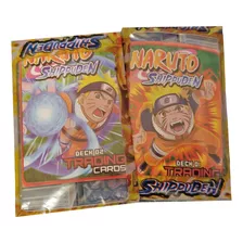 Kit 10 Pacotes Cards Naruto 40 Card Colecionável Shippuden