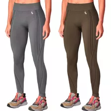 Kit 2 Calças Legging Lupo Original Feminina Antimicrobial