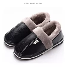 Pantufla Bota De Cuerina Super Abrigada Para Dama Y Hombre