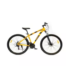 Bicicleta Mountain Bike Rodado 29 Mundo Gym Amarilla Tal M 