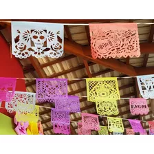 Papel Picado Mexicano Bandeirinha Mexicana Bandeirola