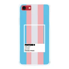 Capinha Compatível Pantone Orgulho Trans - iPhone