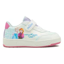 Tenis Tropicana Para Niña Disney Frozen Elsa Anna Velcro