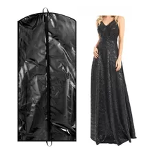 Capa Para Vestido De Festa Frente Transparente - Com Lateral