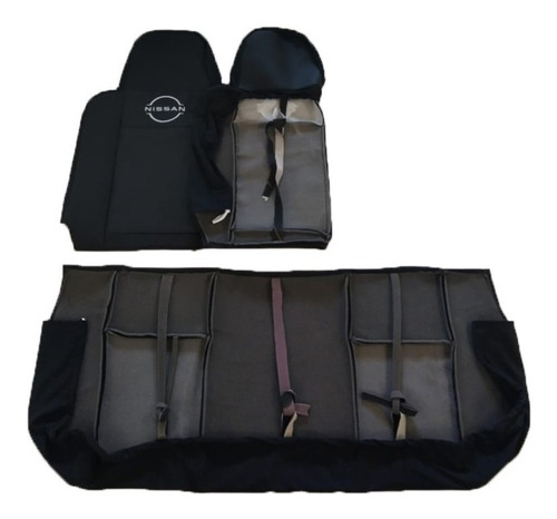 Fundas De Asiento Nissan Np300 Modelo 2007-2015 Doble Cabina Foto 4