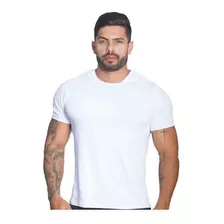 Camiseta Masculina Manga Curta Fit Easy Polo State Branco