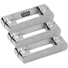 Suporte Magnético Para Óculos - Kit Silver 3x