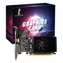 Kingster Placa De Vídeo Nvidia Geforce 600 Gt610 2gb Ddr3