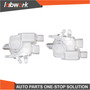 2* White Led License Plate Light Housing For Subaru Lega Aab