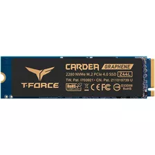 Disco Ssd M.2 Nvme Teamgroup Cardea Z44l 500gb 3300 Mb/s