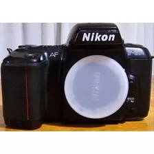 Cámara Nikon F-601 Af, Lentes Sigma Tele Y Standard, Flash