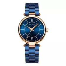 Reloj Para Mujer Mini Focus Mf0189l Mf8303 Azul