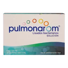 Pulmonar-om 10 Ampolletas Bb 3 Ml