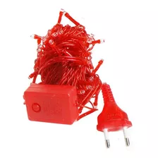 Kit 36 Pisca Pisca Lâmpadas Led 100 Leds Vermelho 8 Funçõ