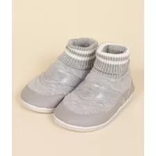 Botas Mini Deportiva Gris Melange De Mimo&co Talle 19