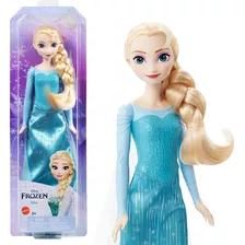 Boneca Disney Frozen Elsa Saia Cintilante - Mattel Hmj42