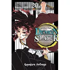 Mangá Demon Slayer Volume 20 - Panini Lacrado E Português