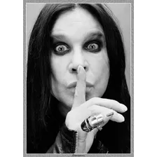 Placa Decorativa Ozzy Osbourne Poster Quadro A1 84x60cm 06