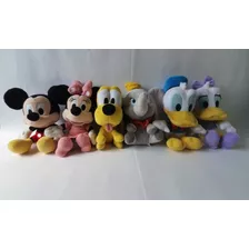 Pelúcia Disney Mickey Minnie Donald Margarida Dumbo Pluto