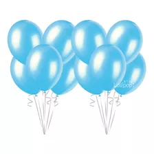 Globos Celestes Perlados X 25 U - Lollipop