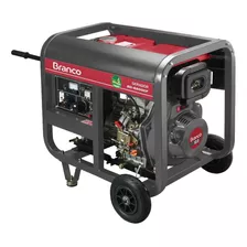 Gerador Portátil Branco Bd-6500 E 5500w Monofásico 220v