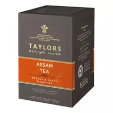 Té Negro Assam 20 Bolsitas Taylors Sin Gluten 