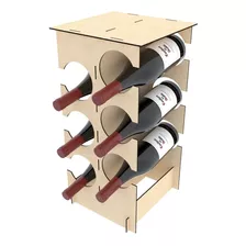 Cavas, Soportes Para Botellas De Vino Para 6 