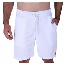 Bermuda De Moletom Short Slim Masculina Homem Tecido Grosso