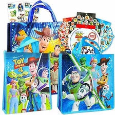 Bolsos De Fiesta De Toy Story Paquete De Valor Con Pegatinas