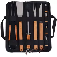 Kit Churrasco Advantage 10pçs - Maleta De Poliéster