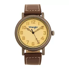 Reloj Wrangler Western De 45mm Con Correa De Pu