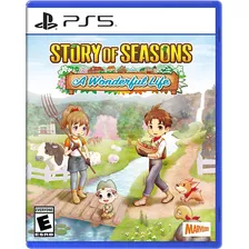 Story Of Seasons: A Wonderful Life - Ps5 Físico