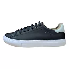 Zapatilla Casual Cuero Cordones | Morris (1430)