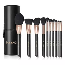 Brochas De Maquillaje Juego De 10 Brochas De Maquillaje Prof