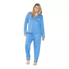 Pijama Manga Larga Modal Talles Especiales Kiero 19061