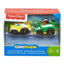 Little People Auto Pickup Y Rally Fisher Price Drh01-drh04