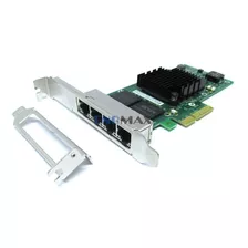 Placa De Rede Pci-e Intel I350-t4 Quadport 1gb Pfsense