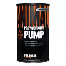 Universal Animal Pump 30 Packs Sf Am7 Sabor Sin Sabor