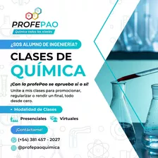 Profesora De Química Universitario-secundario Virtual-presen