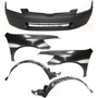 Fit For 2003-2007 Honda Accord Pair Front Bumper Retaine Oad