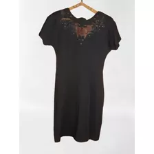 Vestido De Fiesta, Corto, Negro, Nuevo. Talle L