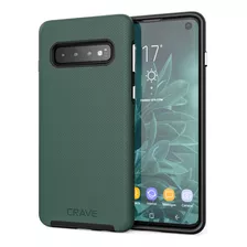 Funda Protectora Para Samsung Galaxy S10 Color Verde