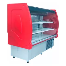 Vitrina Mostrador Refrigerado Debras 1.8 Mts Vidrio Curvo